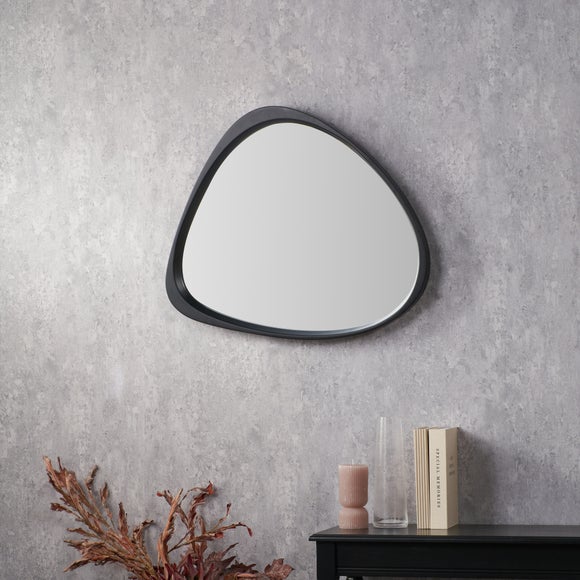 View Wood Veneer Curved Wall Mirror View Wood Veneer Curved Wall Mirror