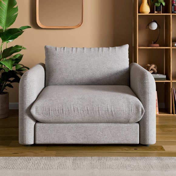 Nolan Mid Weave Snuggle Single Sofa Bed