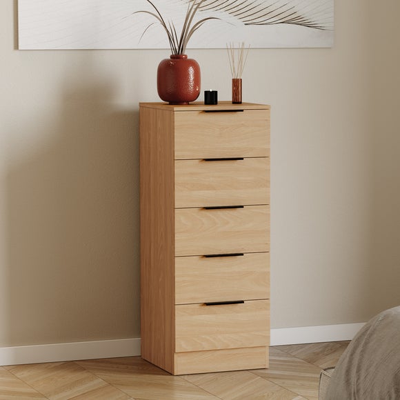 Hayes 5 Drawer Narrow Chest