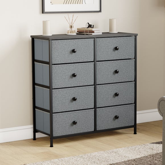 Maye 8 Drawer Fabric Chest