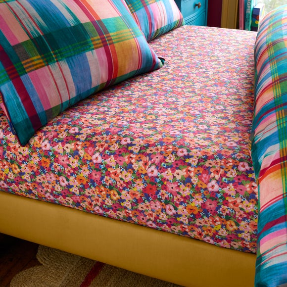 Sophie Robinson Darling Ditsy 100% Cotton Fitted Sheet