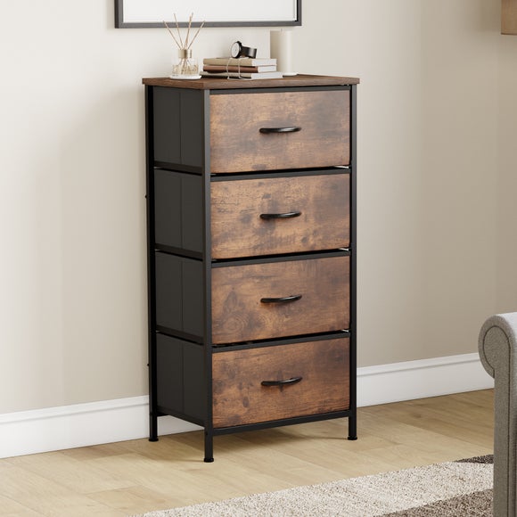 Maye 4 Drawer Fabric Chest