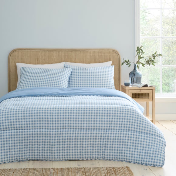 Coverless Gingham 10.5 Tog Duvet