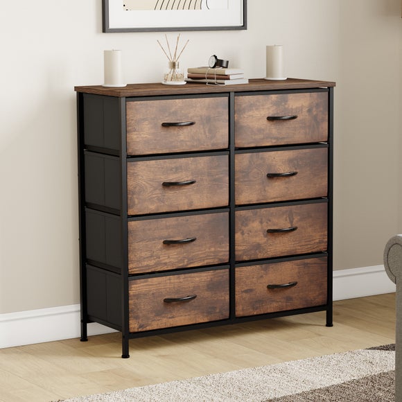 Maye 8 Drawer Fabric Chest