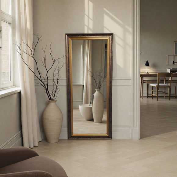 Yearn Classic Bevelled Full Length Wall Mirror