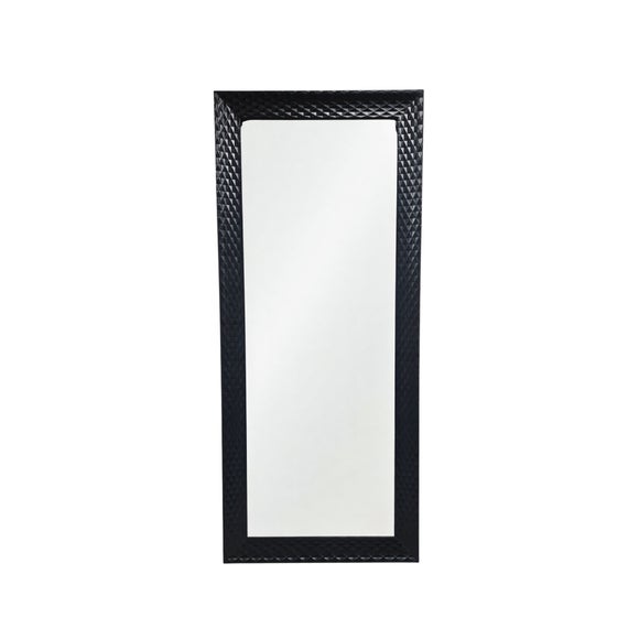 Photo 2 of Yearn Diamont Framed Bevelled Full Length Wall Mirror Photo 2 of Yearn Diamont Framed Bevelled Full Length Wall Mirror