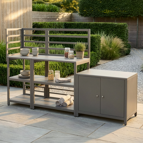 Maze Napoli 3 Piece Outdoor Kitchen Set