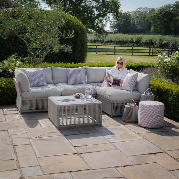 Maze Maldives Small Corner Garden Sofa Set