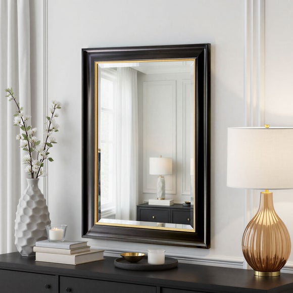 Yearn Georgian Framed Bevelled Rectangle Wall Mirror