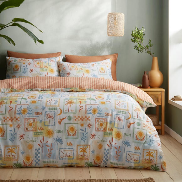 Fusion Soleil Polycotton Duvet Cover & Pillowcase Set