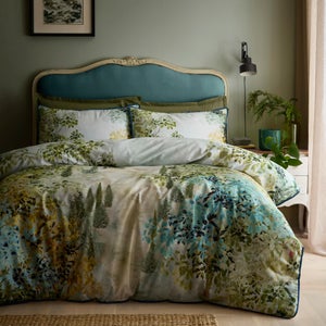 Soiree Hidden Garden 100 Cotton Duvet Cover & Pillowcase Set
