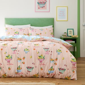 Fusion Summer Fruits Polycotton Duvet Cover & Pillowcase Set