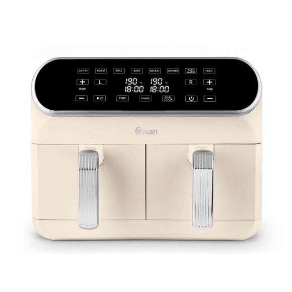 Swan Dual Baskets Air Fryer