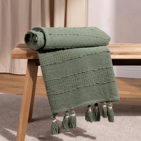 Yard Caliche Woven Cotton Throw 130cm x 180cm