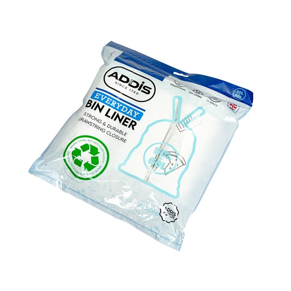 View Addis Pack Of 45 60l Bin Liners View Addis Pack Of 45 60l Bin Liners