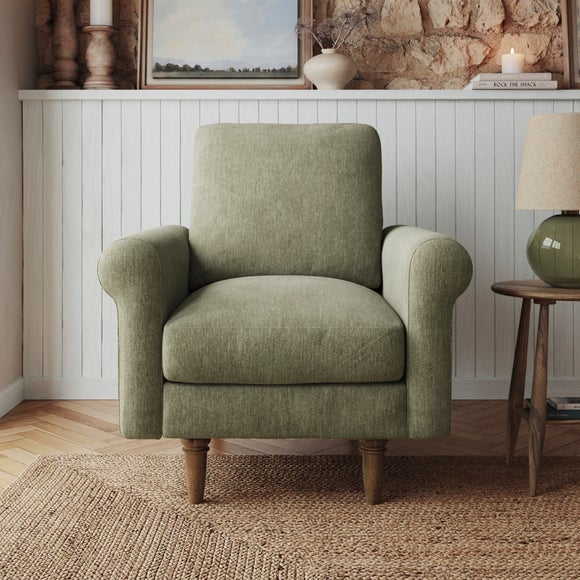 Maeve Chenille Compact Armchair