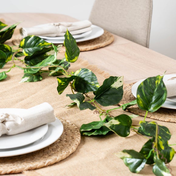 Pack of 3 Artificial 220cm Variegated Vine Garlands