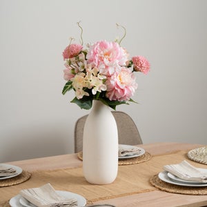 Artificial Pink Hydrangea Bouquet
