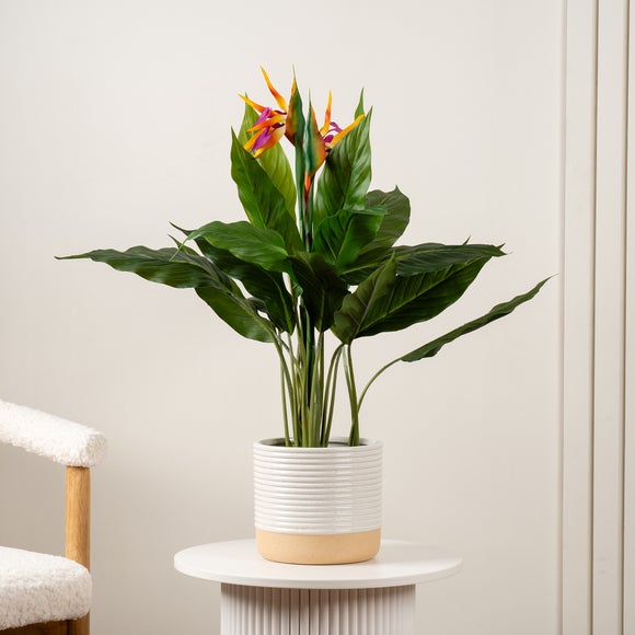 Artificial Bird of Paradise Tree with Flowers