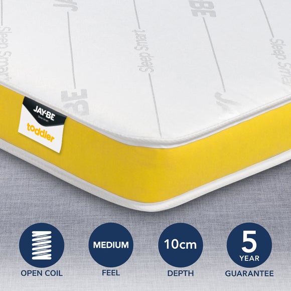 Return - JayBe Toddler Medium Anti Allergy Pocket Sprung Mattress, Cot Bed
