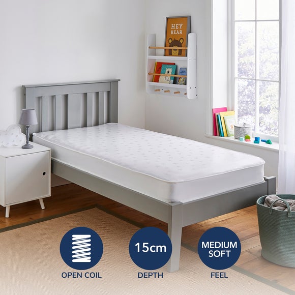 Return - Fogarty Kids Open Coil Single Waterproof Mattress