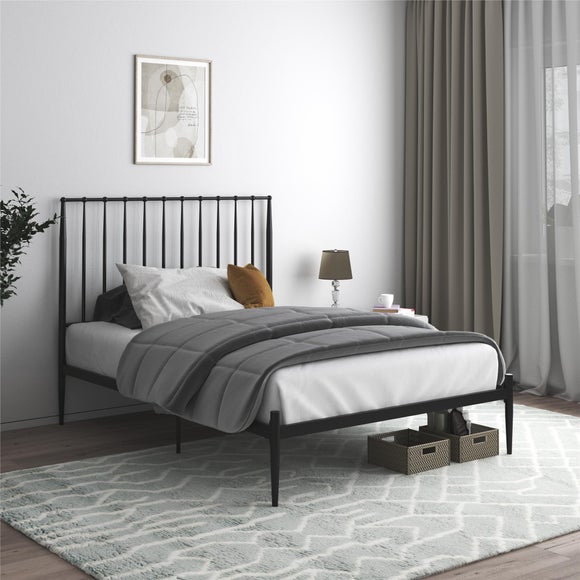 Dorel Home Giulia Modern Metal Bed Frame