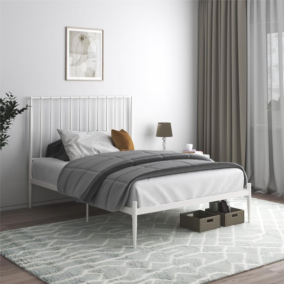 Dorel Home Giulia Modern Metal Bed Frame