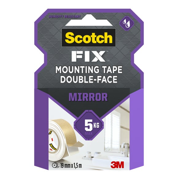 3M Scotch-Fix Double Sided Mirror Mounting Tape