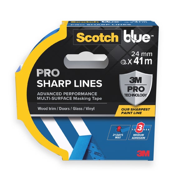 3M Scotch Blue Pro Sharp Lines Tape