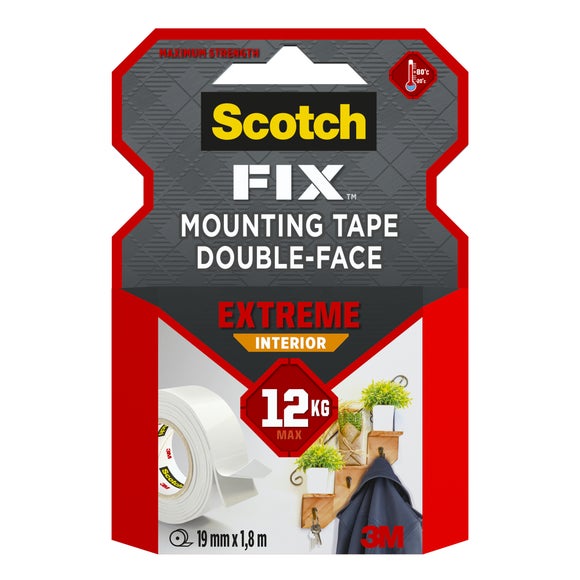 3M Scotch-Fix Double Sided Extreme Interior Mounting Tape