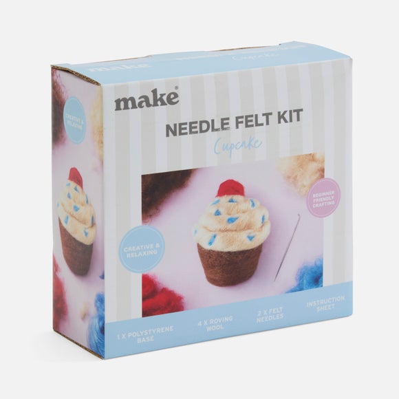 Cupcake Needle Felt Design
