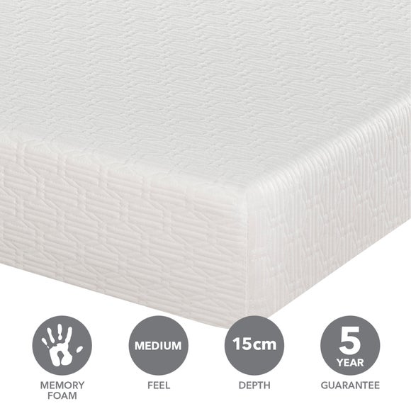 Return -Silentnight Rolled Memory Foam Mattress, Kingsize