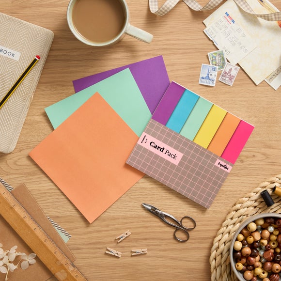 Pack of 30 Bright Stock Card Sheets