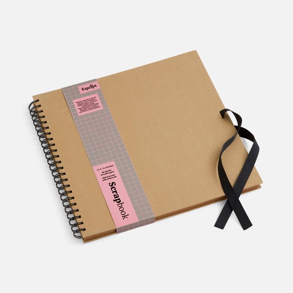 Square Scrapbook Kraft Cover