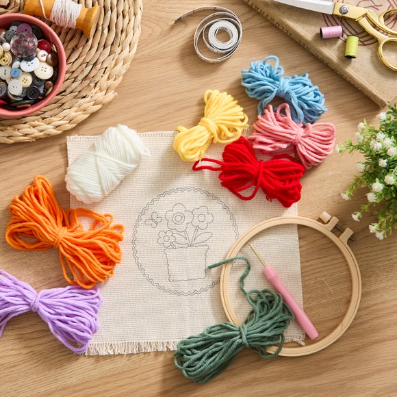In the Garden Punch Needle Kit