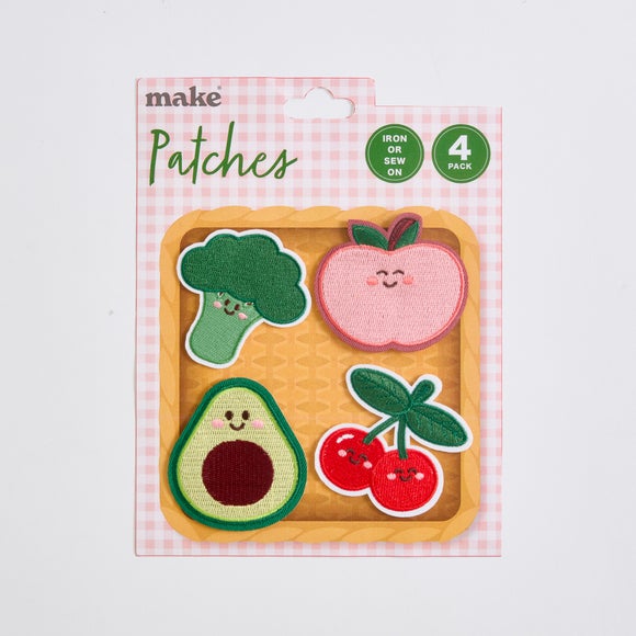 Pack of 4 Fruit & Veg Patches