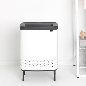 Brabantia Bo Laundry Bin Hi 2x45l