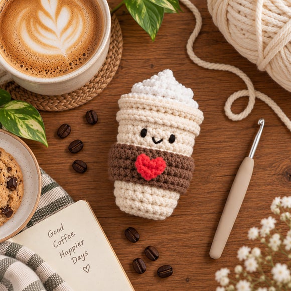 Single Coffee Crochet Kit