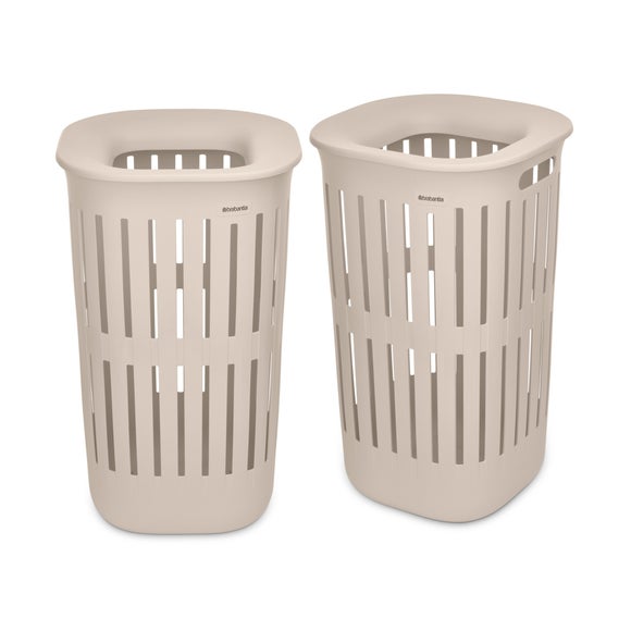 Brabantia CollectIt Set of 2 55L Laundry Baskets