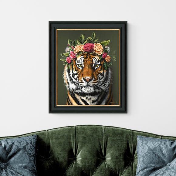 Artko Empress Camellia by Sophie Kilpatrick Framed Print