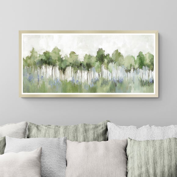 View Artko Forest Of Sapphire By Mona Grace Framed Print View Artko Forest Of Sapphire By Mona Grace Framed Print