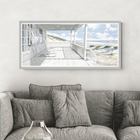 View Artko Coastal Retreat By Richard Macneil Framed Print View Artko Coastal Retreat By Richard Macneil Framed Print