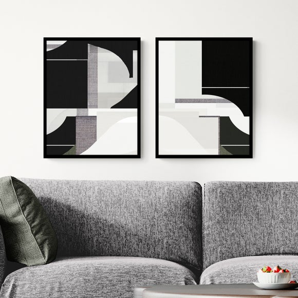 Artko Set Of 2 Geometry By Cartissi Balanced Framed Prints