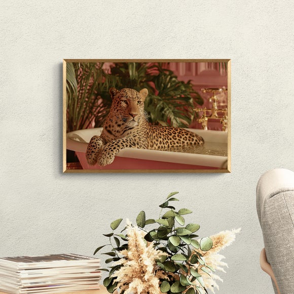 Artko Lux Lounger Framed Print