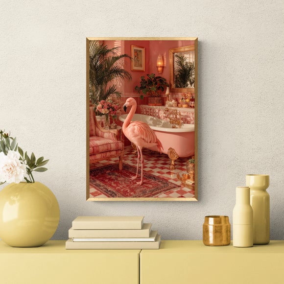 Artko Don't Ruffle my Feathers Framed Print