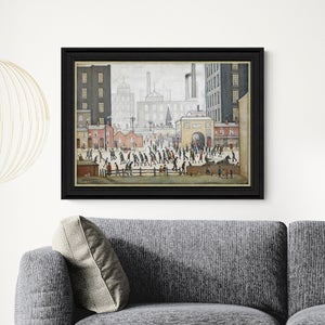 Artko Coming From The Mill By L.s Lowry Framed Print