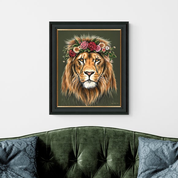 Artko Crowned Emperor by Sophie Kilpatrick Framed Print