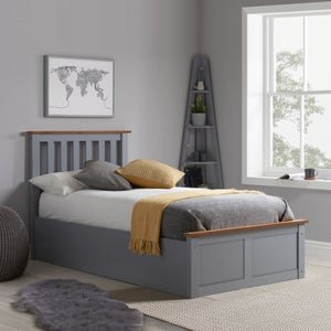 Phoenix Ottoman Bed Frame- Wood Effect