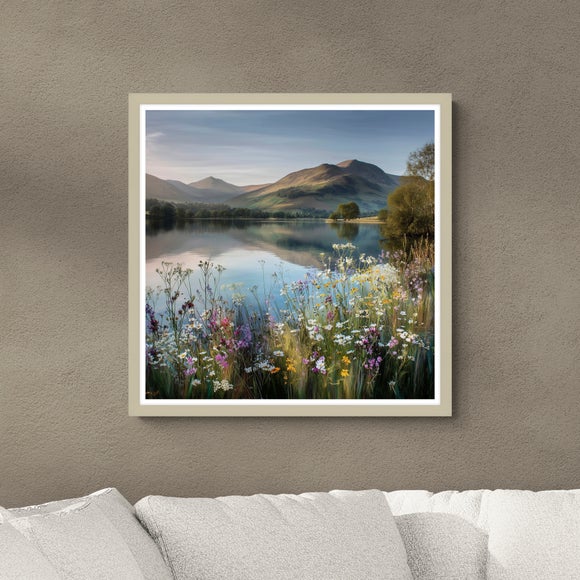 Artko Lake District Wild Flowers by M. Torelli Framed Print