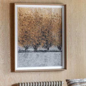 Cedar & Sage Autumn Tinge Framed Canvas
